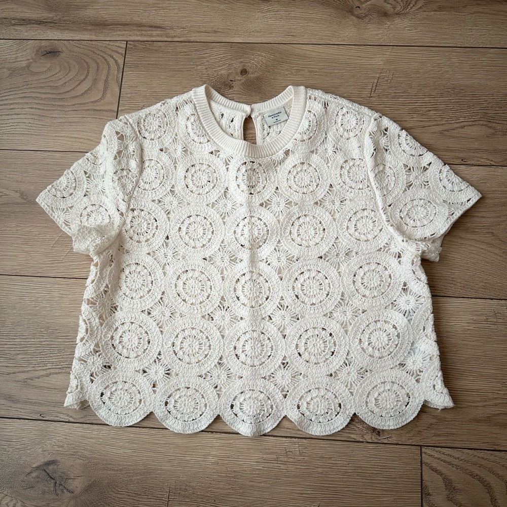Abercrombie Crochet Top